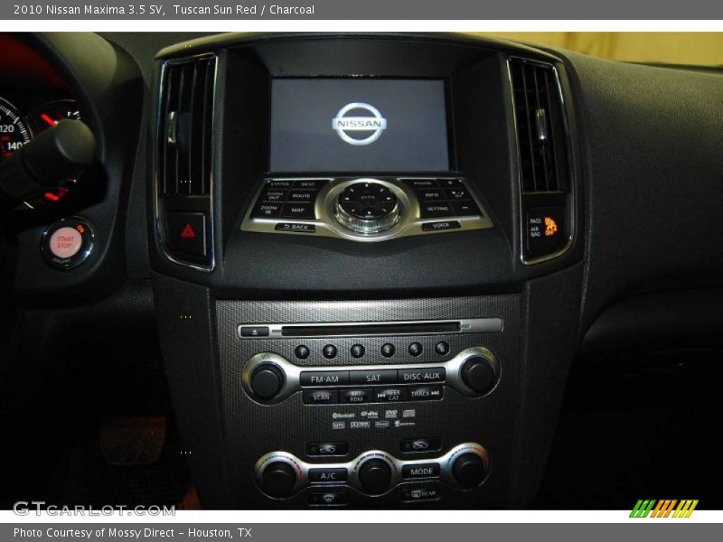 Tuscan Sun Red / Charcoal 2010 Nissan Maxima 3.5 SV