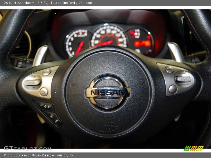 Tuscan Sun Red / Charcoal 2010 Nissan Maxima 3.5 SV