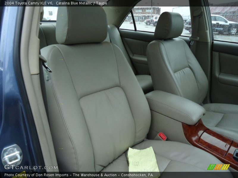 Catalina Blue Metallic / Taupe 2004 Toyota Camry XLE V6
