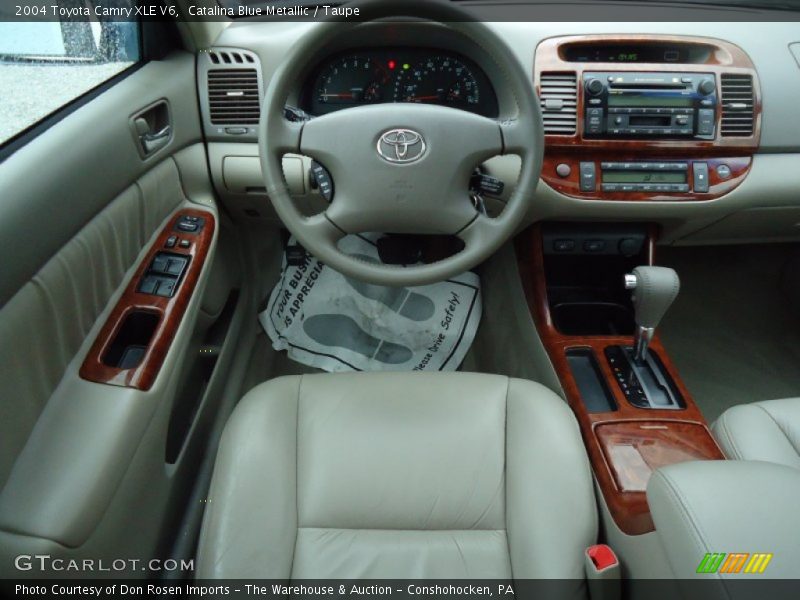 Catalina Blue Metallic / Taupe 2004 Toyota Camry XLE V6