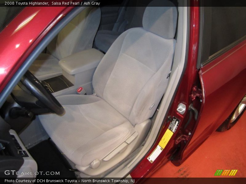 Salsa Red Pearl / Ash Gray 2008 Toyota Highlander