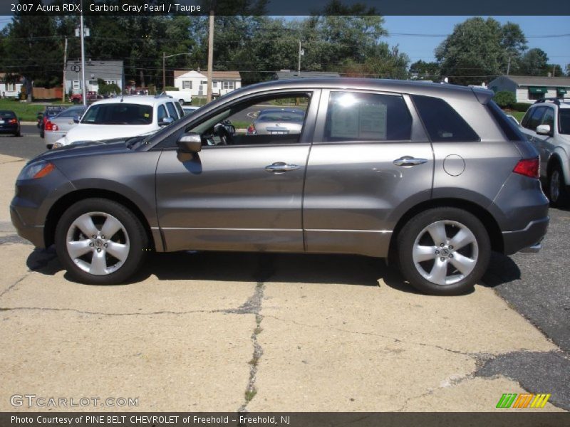 Carbon Gray Pearl / Taupe 2007 Acura RDX