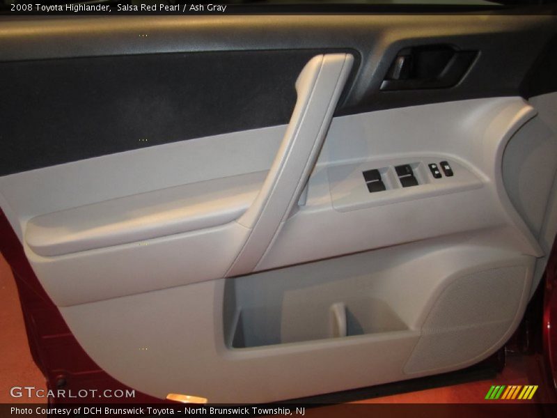 Salsa Red Pearl / Ash Gray 2008 Toyota Highlander