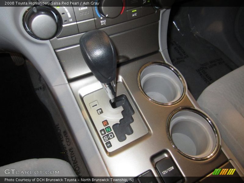 Salsa Red Pearl / Ash Gray 2008 Toyota Highlander