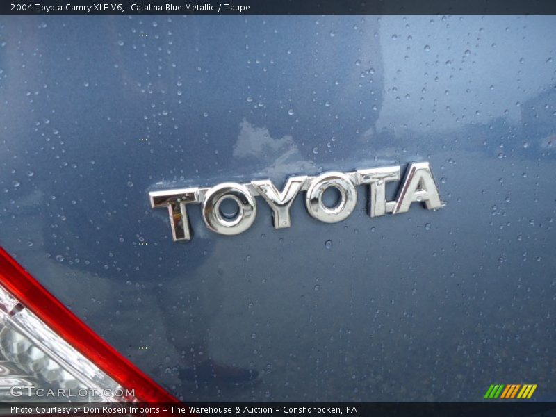 Catalina Blue Metallic / Taupe 2004 Toyota Camry XLE V6