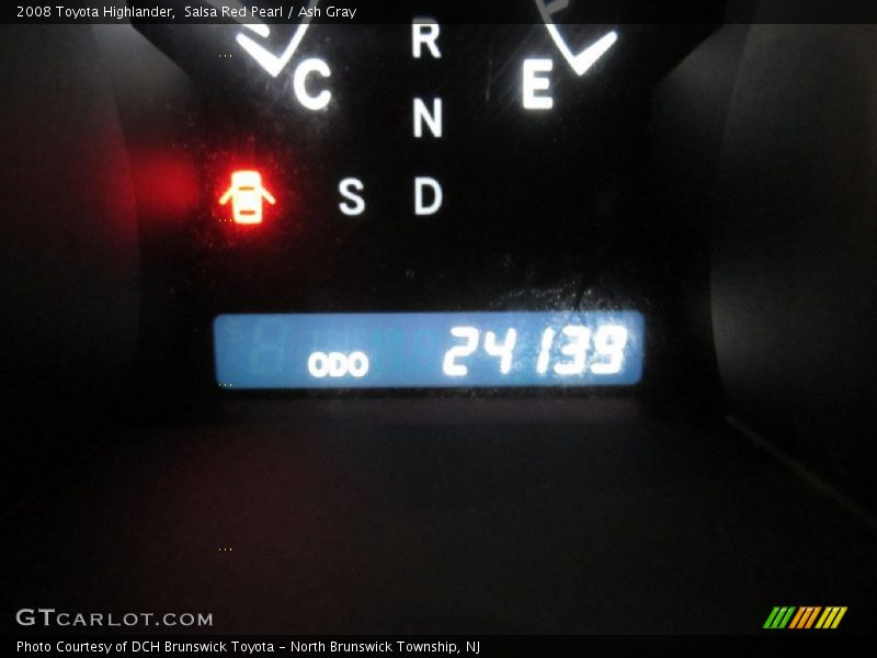 Salsa Red Pearl / Ash Gray 2008 Toyota Highlander