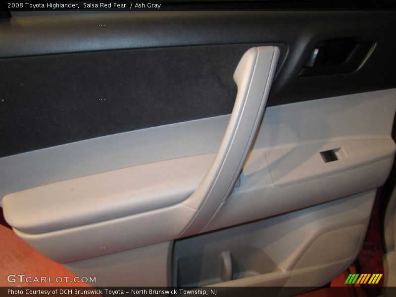 Salsa Red Pearl / Ash Gray 2008 Toyota Highlander