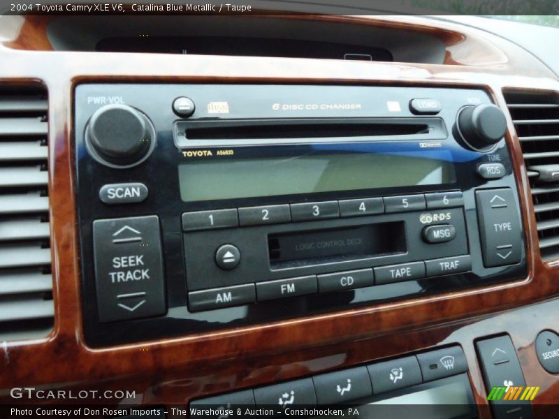 Audio System of 2004 Camry XLE V6