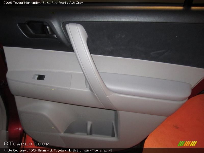 Salsa Red Pearl / Ash Gray 2008 Toyota Highlander