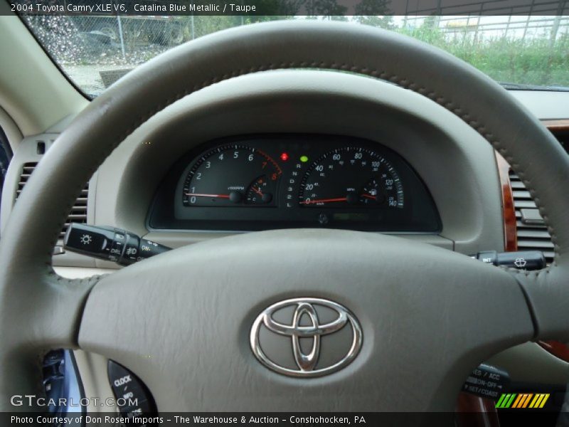 Catalina Blue Metallic / Taupe 2004 Toyota Camry XLE V6