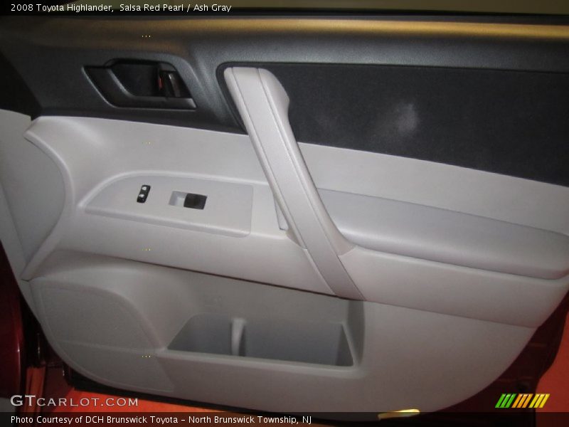 Salsa Red Pearl / Ash Gray 2008 Toyota Highlander