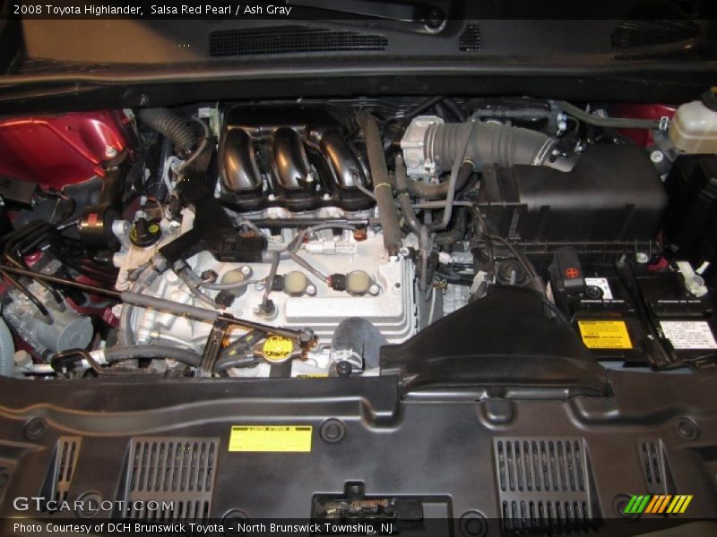 Salsa Red Pearl / Ash Gray 2008 Toyota Highlander