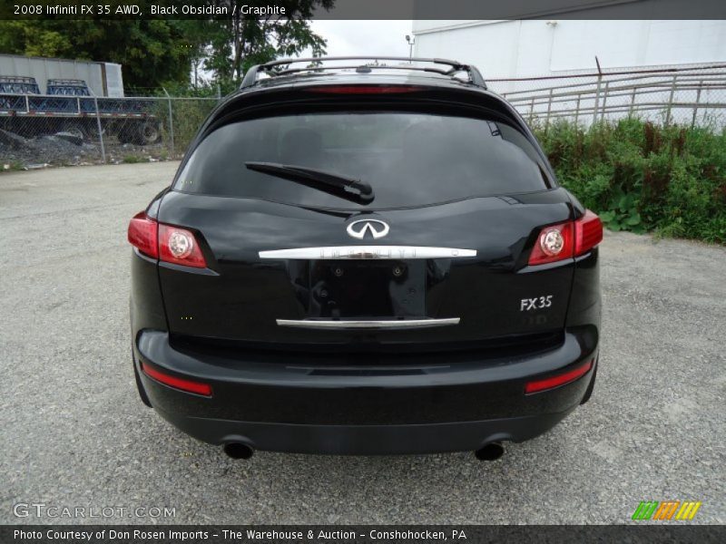 Black Obsidian / Graphite 2008 Infiniti FX 35 AWD