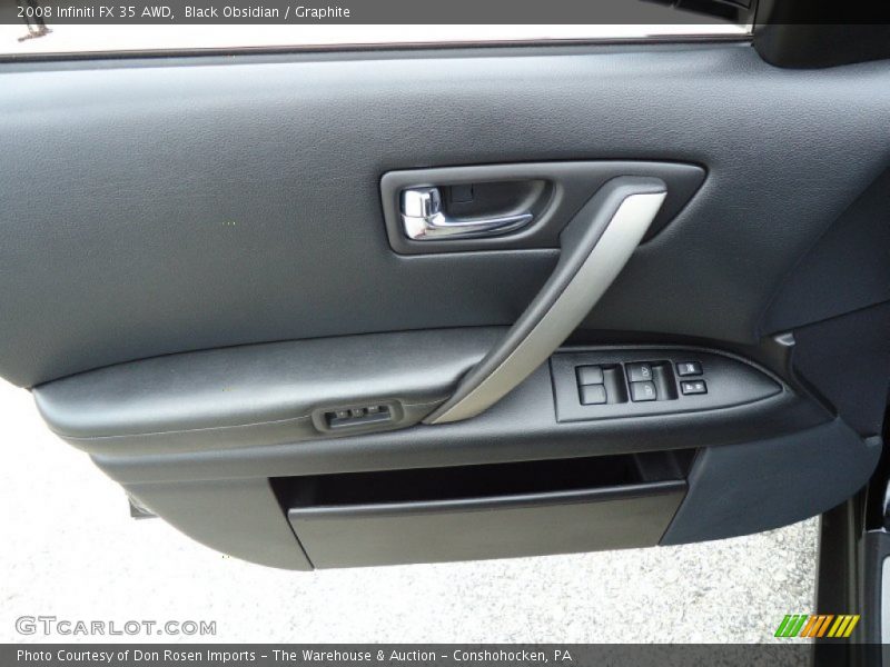 Black Obsidian / Graphite 2008 Infiniti FX 35 AWD