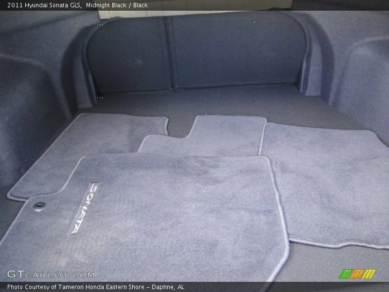 Midnight Black / Black 2011 Hyundai Sonata GLS