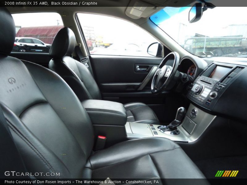 Black Obsidian / Graphite 2008 Infiniti FX 35 AWD