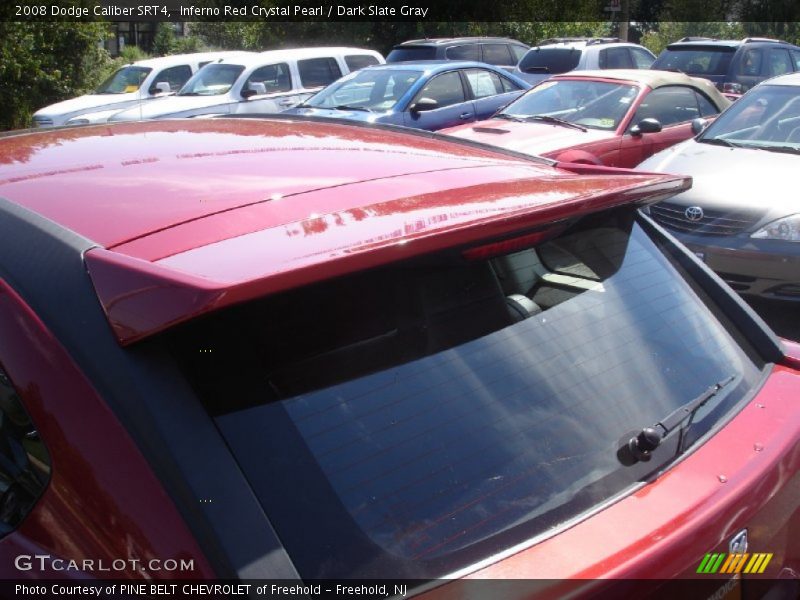 Inferno Red Crystal Pearl / Dark Slate Gray 2008 Dodge Caliber SRT4