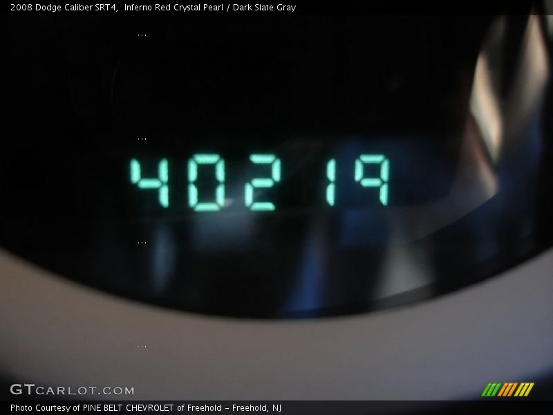 Inferno Red Crystal Pearl / Dark Slate Gray 2008 Dodge Caliber SRT4