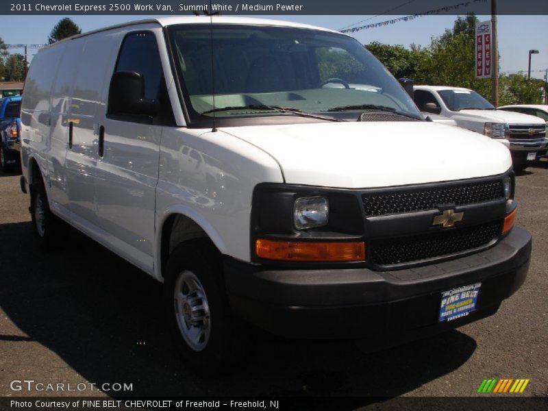 Summit White / Medium Pewter 2011 Chevrolet Express 2500 Work Van