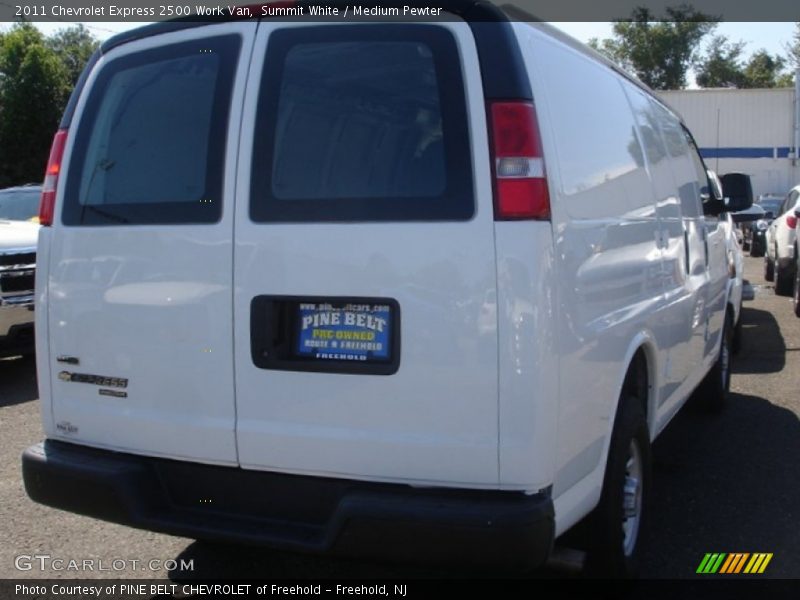 Summit White / Medium Pewter 2011 Chevrolet Express 2500 Work Van
