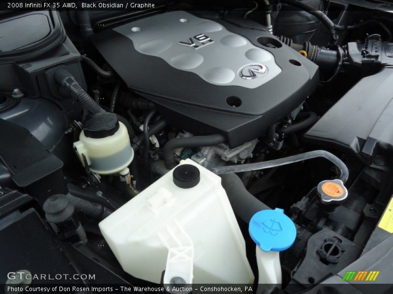 Black Obsidian / Graphite 2008 Infiniti FX 35 AWD