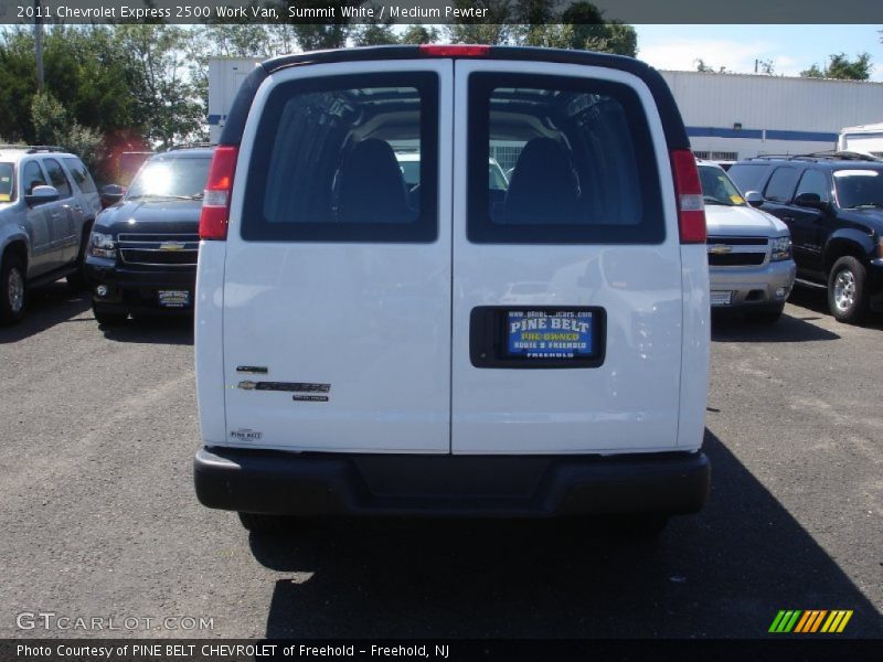 Summit White / Medium Pewter 2011 Chevrolet Express 2500 Work Van