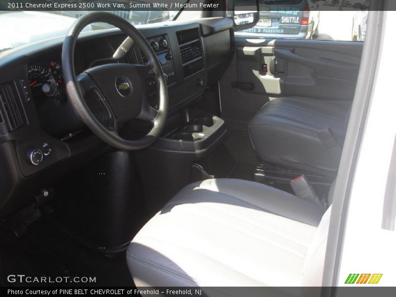 Summit White / Medium Pewter 2011 Chevrolet Express 2500 Work Van