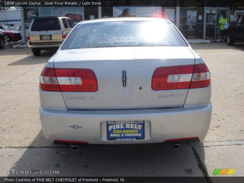 Silver Frost Metallic / Light Stone 2006 Lincoln Zephyr