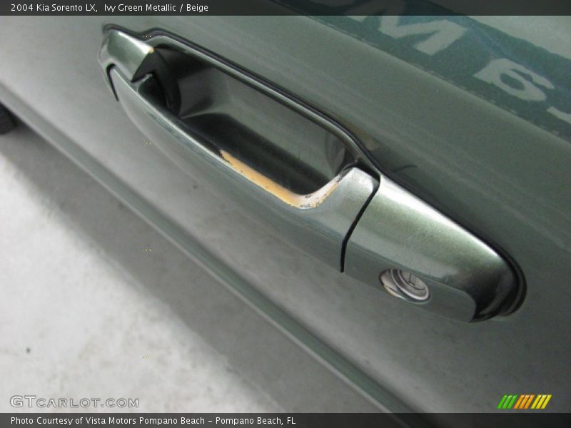 Ivy Green Metallic / Beige 2004 Kia Sorento LX