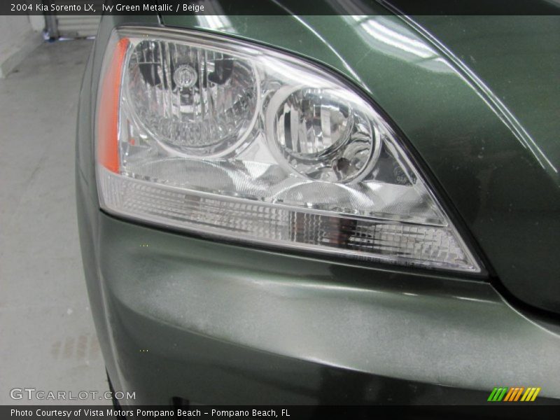 Ivy Green Metallic / Beige 2004 Kia Sorento LX