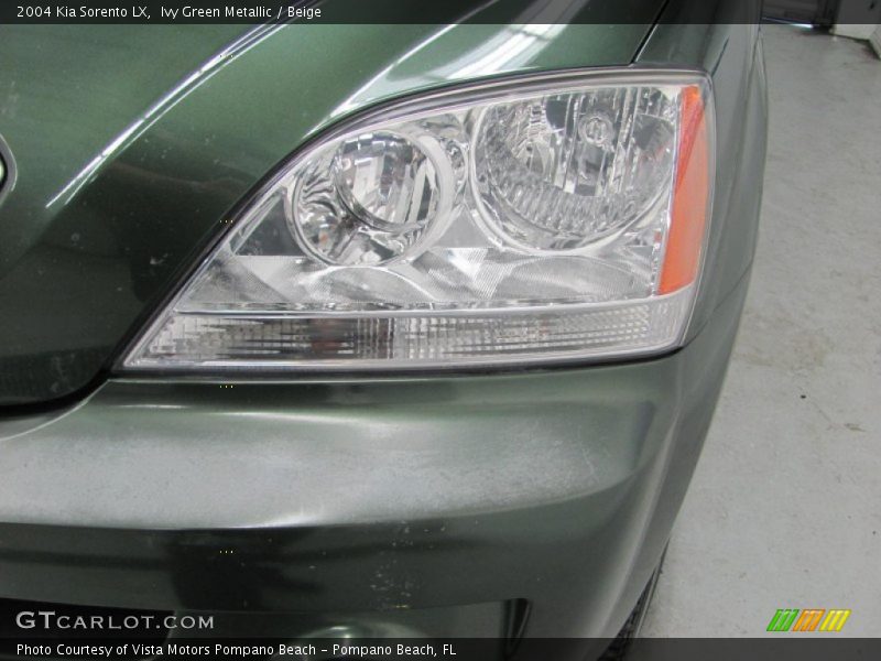 Ivy Green Metallic / Beige 2004 Kia Sorento LX