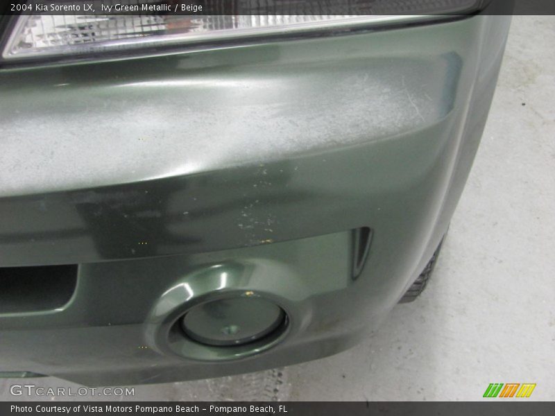 Ivy Green Metallic / Beige 2004 Kia Sorento LX