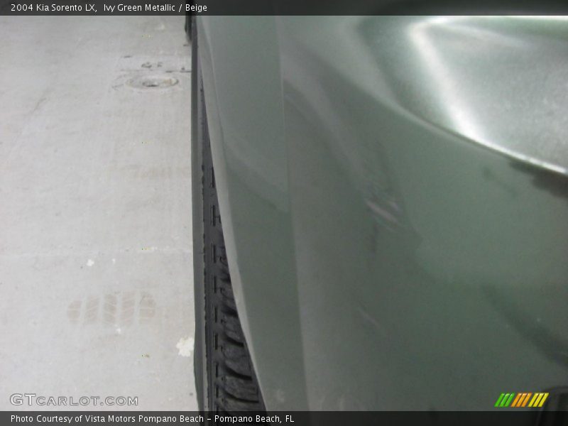Ivy Green Metallic / Beige 2004 Kia Sorento LX