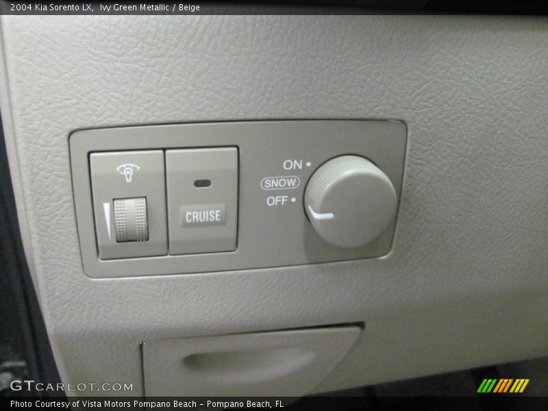 Ivy Green Metallic / Beige 2004 Kia Sorento LX