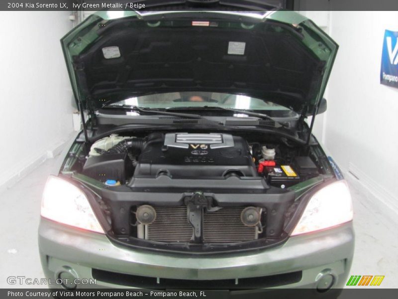 Ivy Green Metallic / Beige 2004 Kia Sorento LX