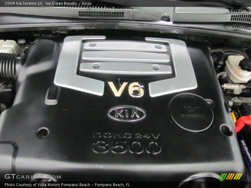 Ivy Green Metallic / Beige 2004 Kia Sorento LX