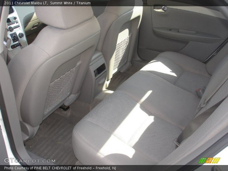 Summit White / Titanium 2011 Chevrolet Malibu LT