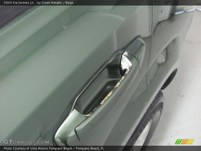 Ivy Green Metallic / Beige 2004 Kia Sorento LX