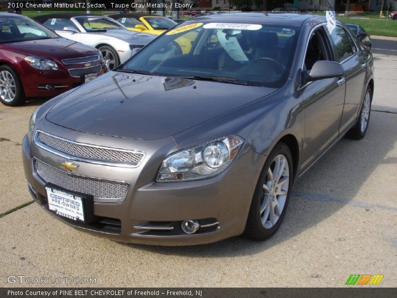 Taupe Gray Metallic / Ebony 2010 Chevrolet Malibu LTZ Sedan