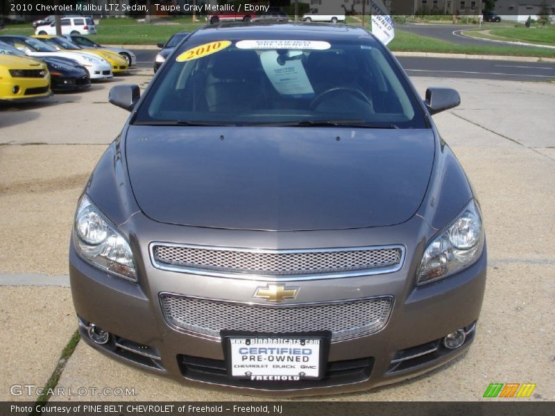 Taupe Gray Metallic / Ebony 2010 Chevrolet Malibu LTZ Sedan