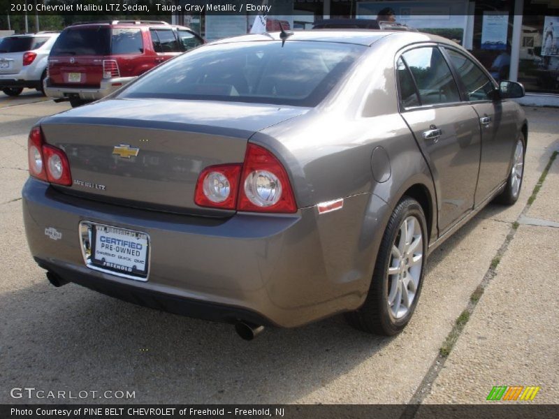Taupe Gray Metallic / Ebony 2010 Chevrolet Malibu LTZ Sedan