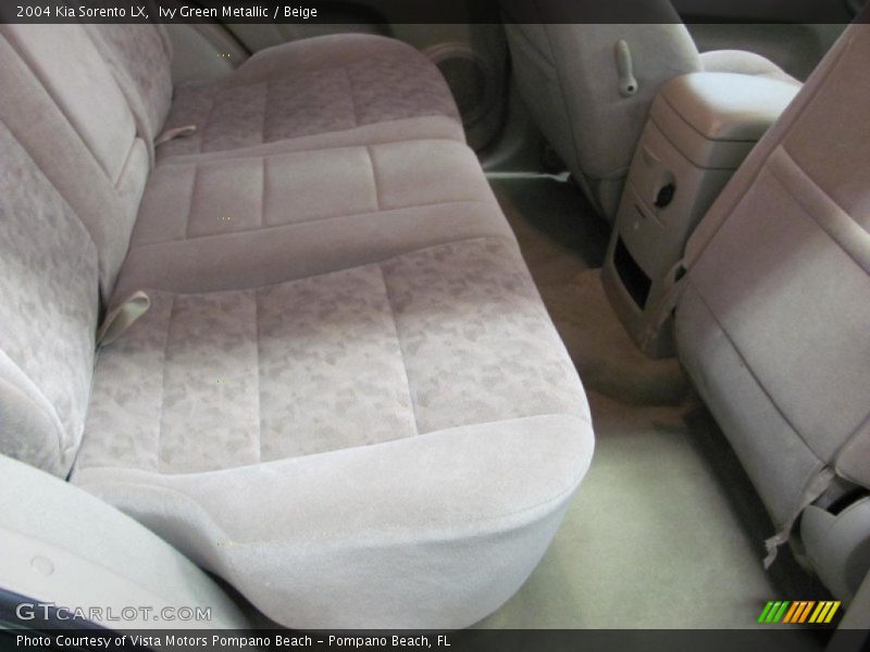 Ivy Green Metallic / Beige 2004 Kia Sorento LX
