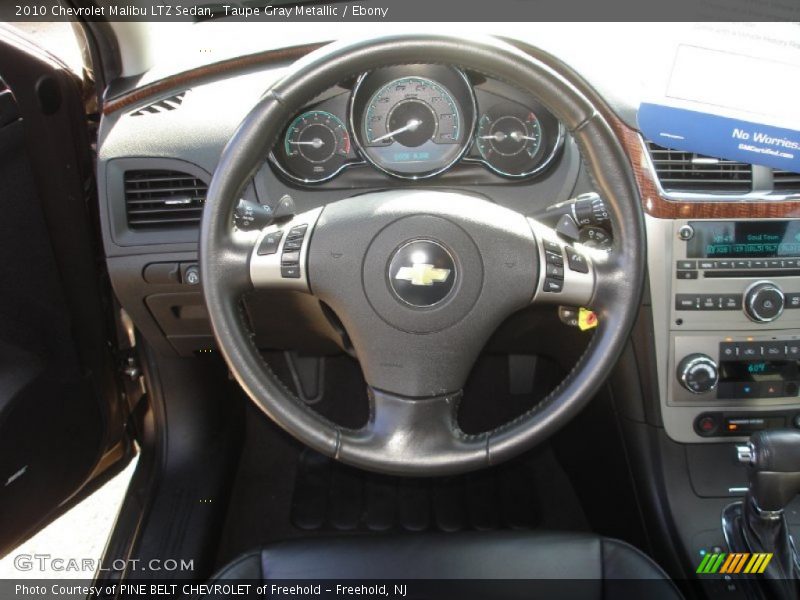 Taupe Gray Metallic / Ebony 2010 Chevrolet Malibu LTZ Sedan