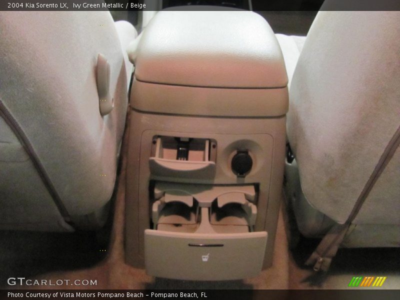 Ivy Green Metallic / Beige 2004 Kia Sorento LX
