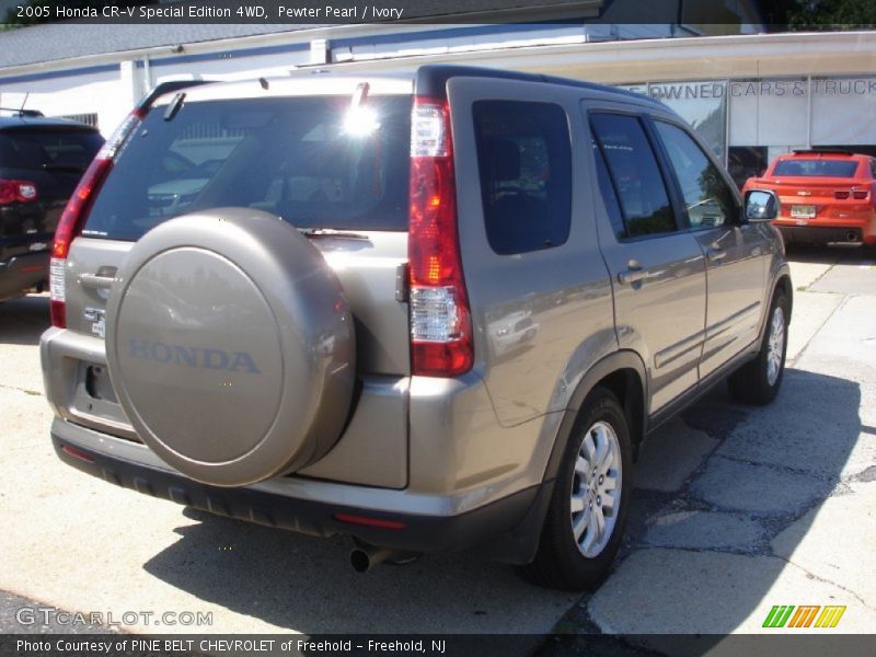 Pewter Pearl / Ivory 2005 Honda CR-V Special Edition 4WD
