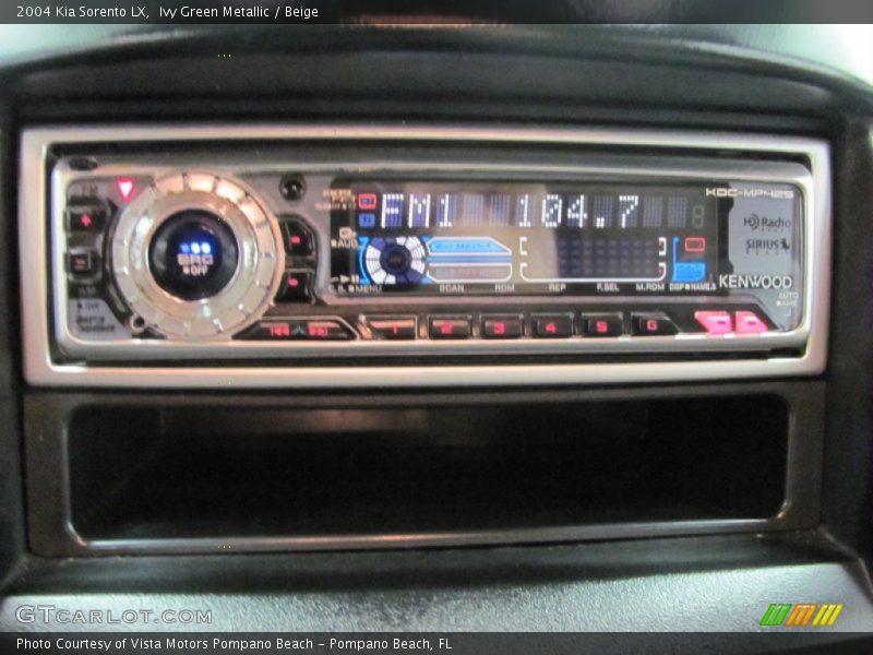 Ivy Green Metallic / Beige 2004 Kia Sorento LX