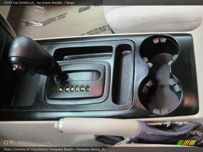 Ivy Green Metallic / Beige 2004 Kia Sorento LX
