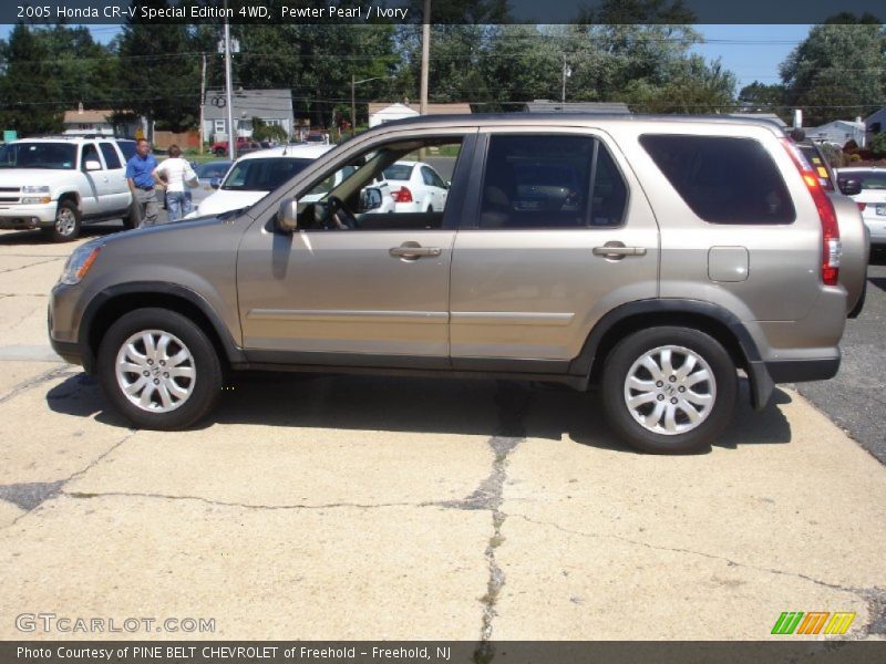 Pewter Pearl / Ivory 2005 Honda CR-V Special Edition 4WD