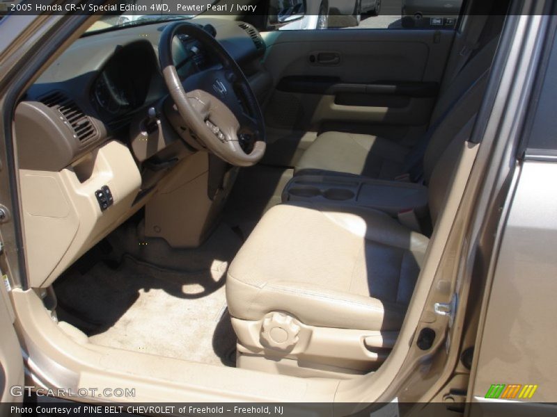 Pewter Pearl / Ivory 2005 Honda CR-V Special Edition 4WD