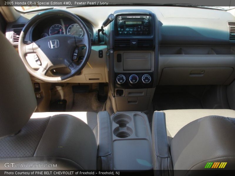Pewter Pearl / Ivory 2005 Honda CR-V Special Edition 4WD